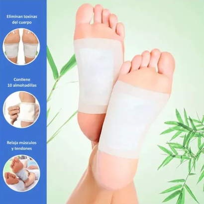 Parches Desintoxicantes Kinoki – Elimina Toxinas y Renueva Tu Energía